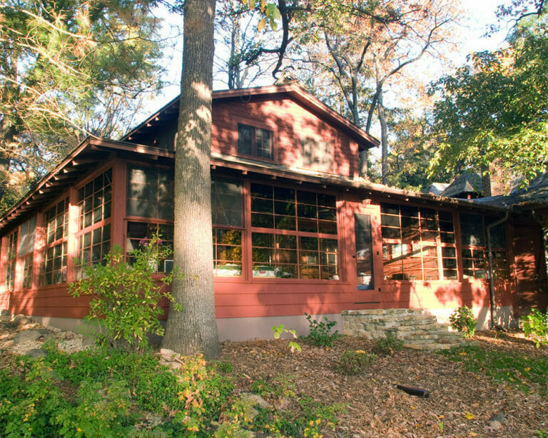 Residential historic renovation/restoration exterior, kitchen, and addition remodel, on the shore of Lake Monona near Madison.