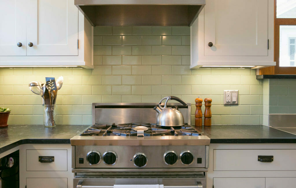 Simple and classic kitchen remodel that added much-needed space for multiple cooks in the kitchen in Madison, WI