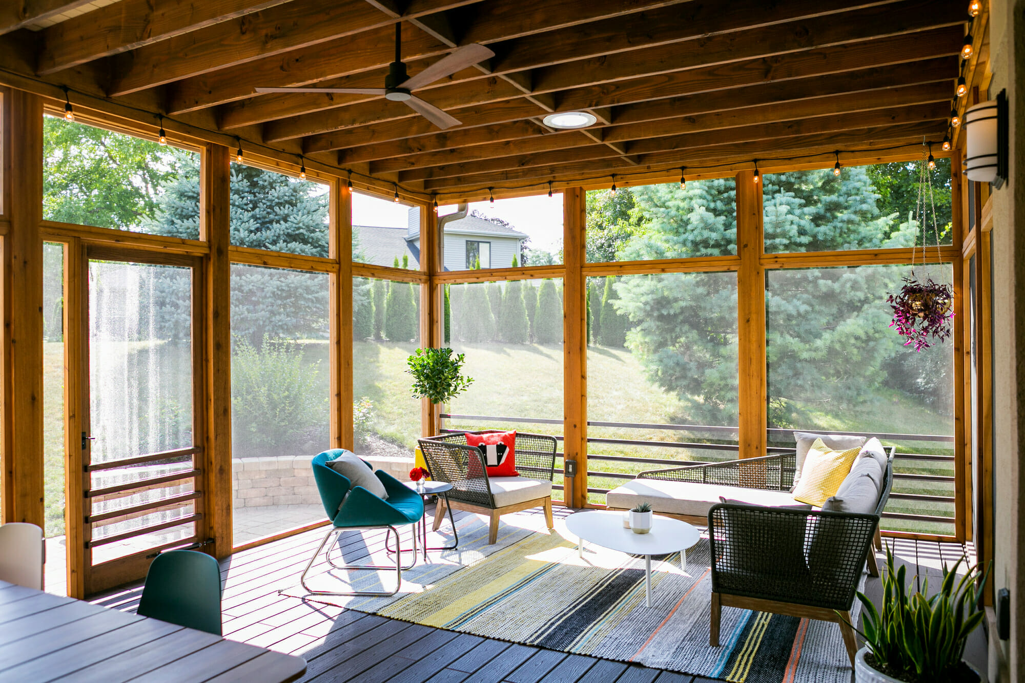 Screen Porch Addition in Fitchburg