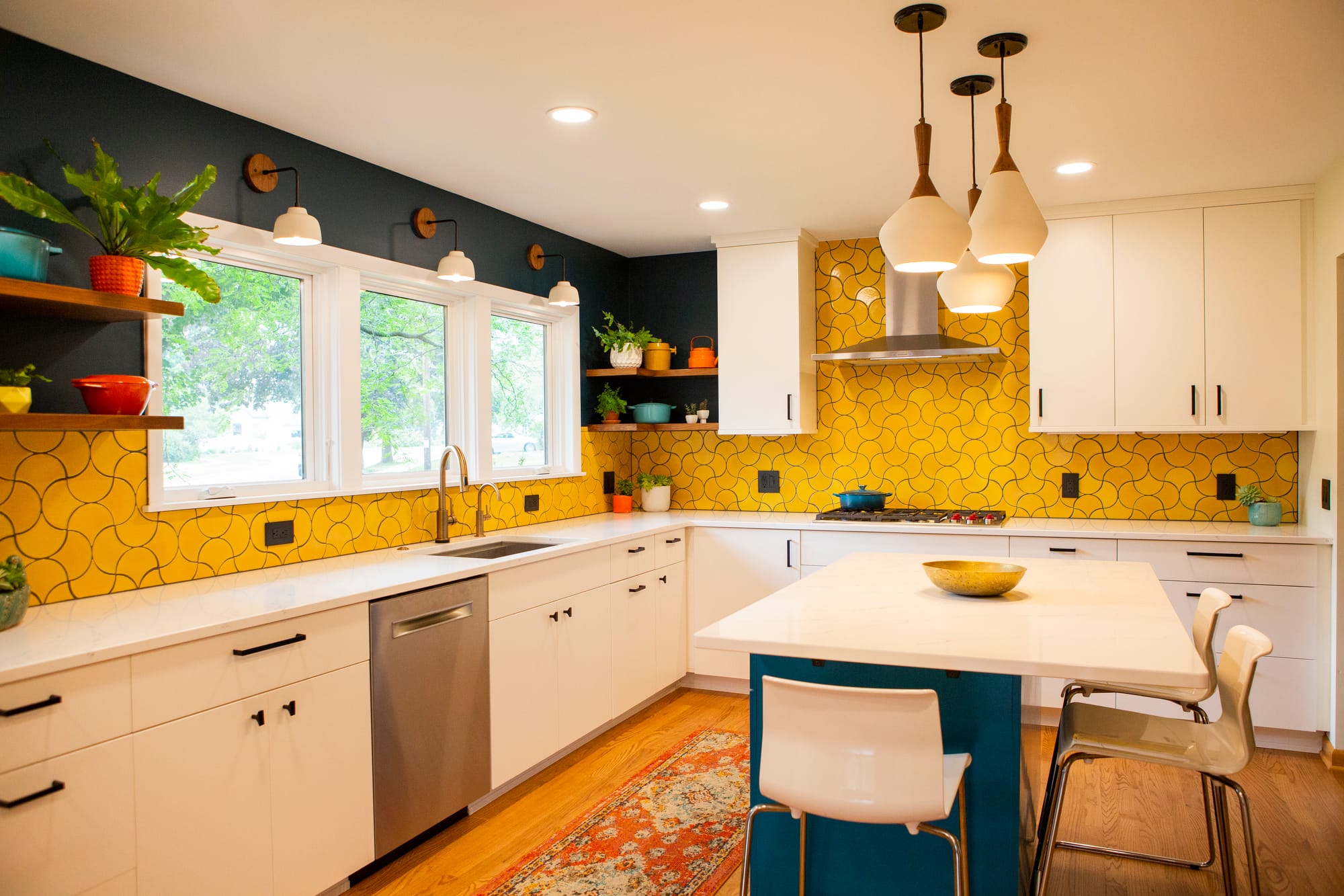 Remodeled kitchen in Madison, Wisconsin